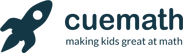 Logo for Cuemath in greyscale