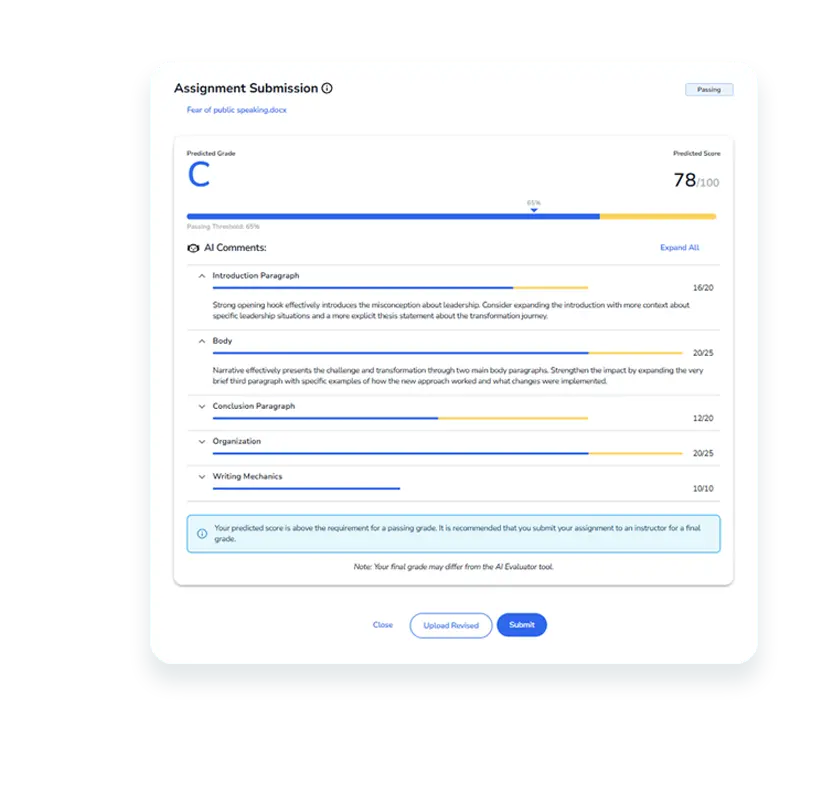 How Penn Foster is scaling student success with AI feedback