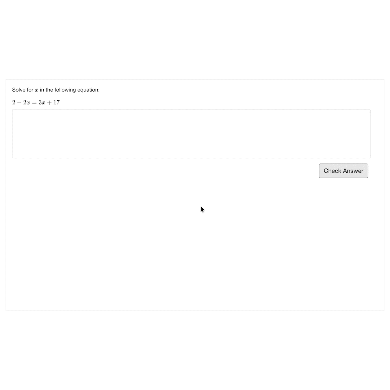 Multimodal experiences for math assessment